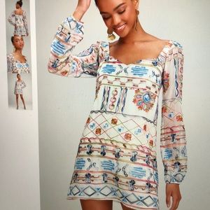 Ali and Jay Embroidered Dress